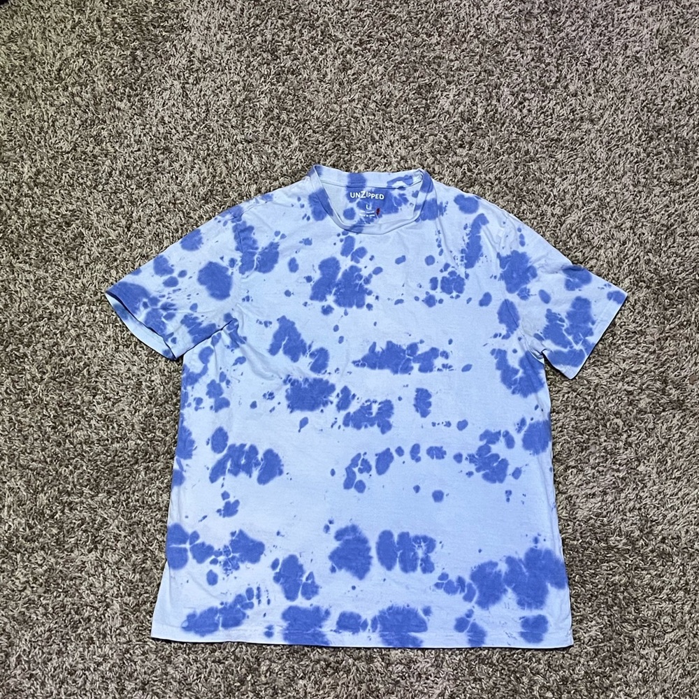 Unzipped Tie dye T-shirt
